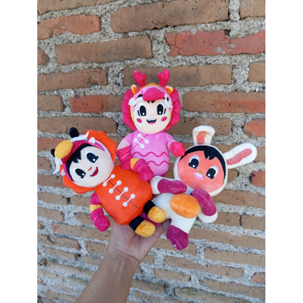 BONEKA MIGHTY SAVERS/BONEKA KADO/BONEKA TIKUS CINA/LEBAH/BONEKA UNIK
