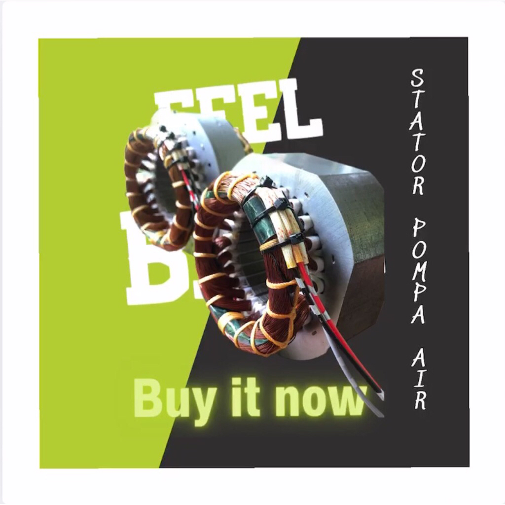 Spul gulungan pompa air panasonic 125,129, national125 laher 629