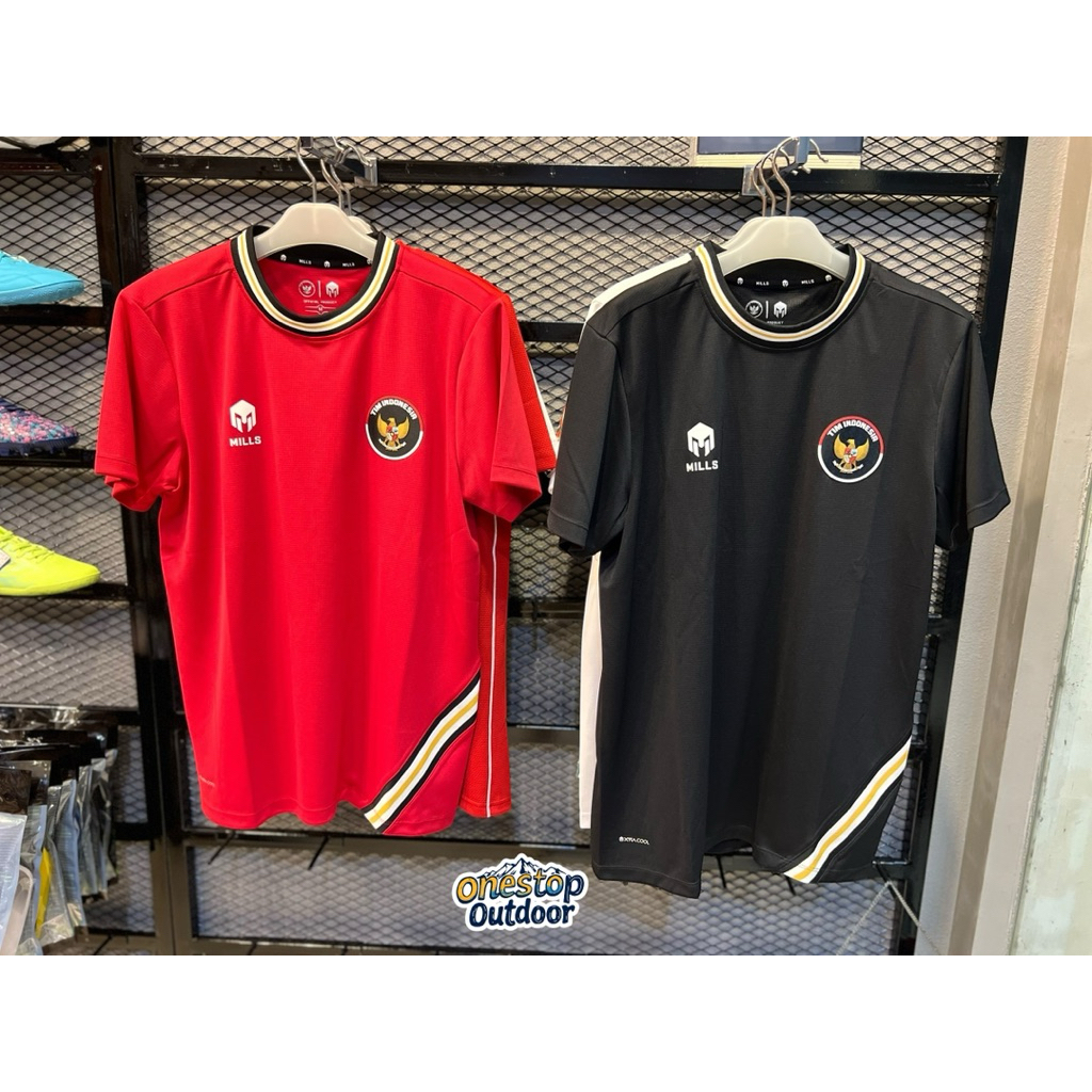 Jersey Tim Indonesia Original by Mills - Merchendise Mills Tim Indonesia Jersey Original