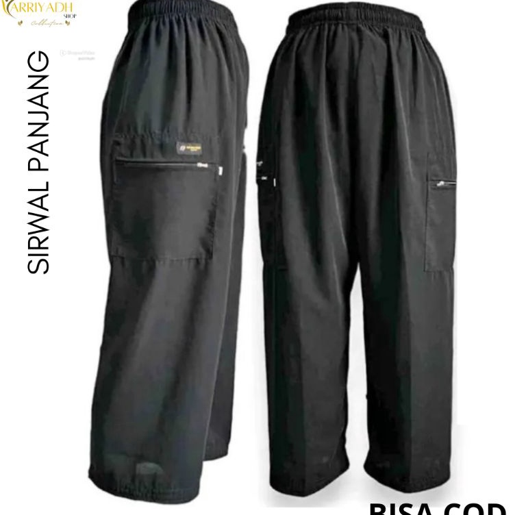 KODE G57Y Celana Sirwal Dewasa Celana Pangsi Jumbo Celana Umroh Haji