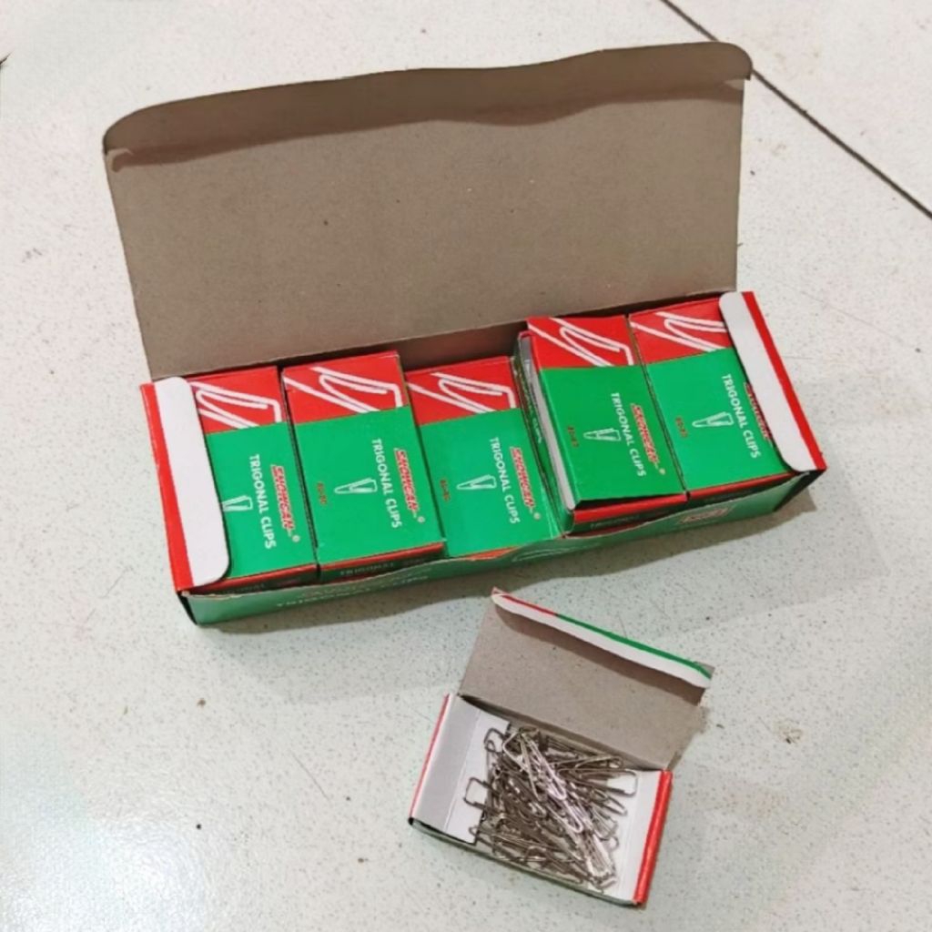 

1 Boks Kecil Penjepit Kertas SNOWCAN
