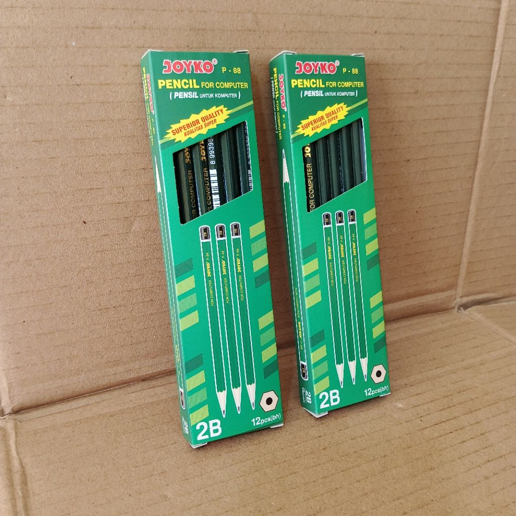 

2 Pcs Pensil 2B Joyko