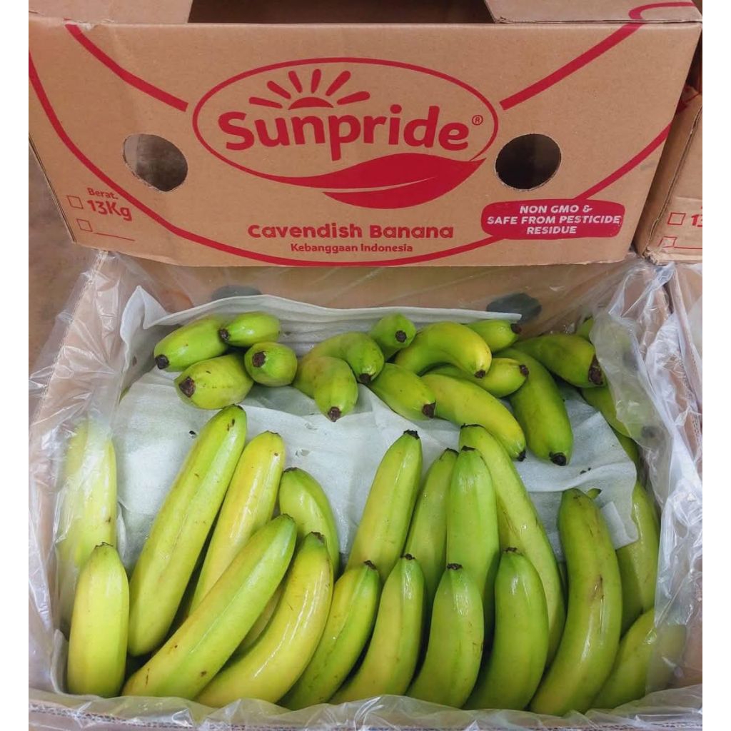 

PISANG SUNPRIDE STICKER MERAH 13kg
