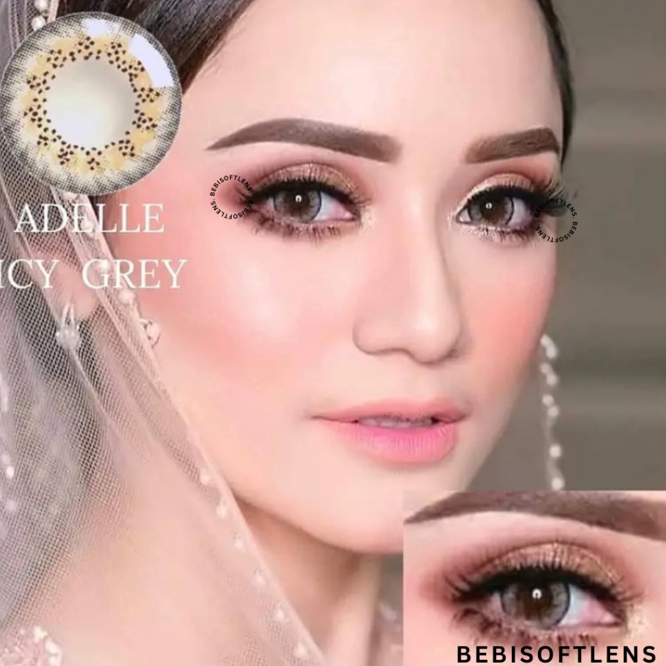 Bisa COD Softlens BESAR ADELLE 16MM Softlens Normal  Softlens Blue Minus  Softlens Hitam Minus  Soft