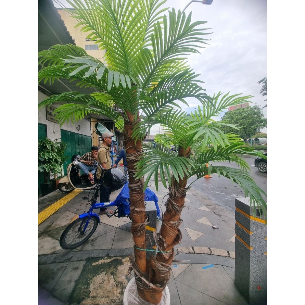 Pohon palem artificial/Pohon Artificial tinggi 2meter