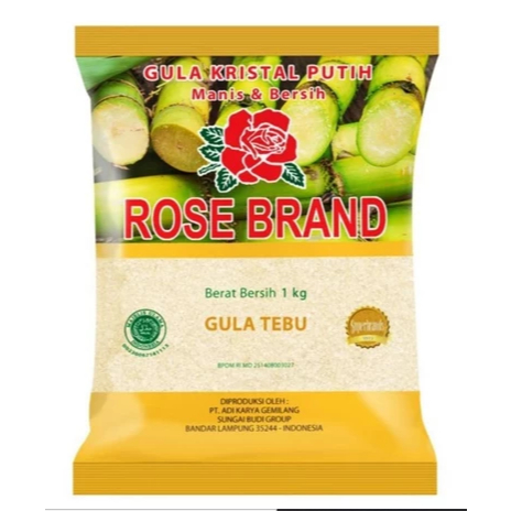 

Gula Pasir Rose Brand 1kg Gula Tebu Halus
