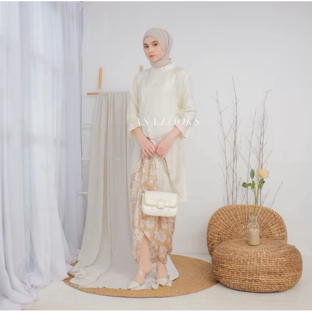Atasan Tunik Viscose semi Sutra
