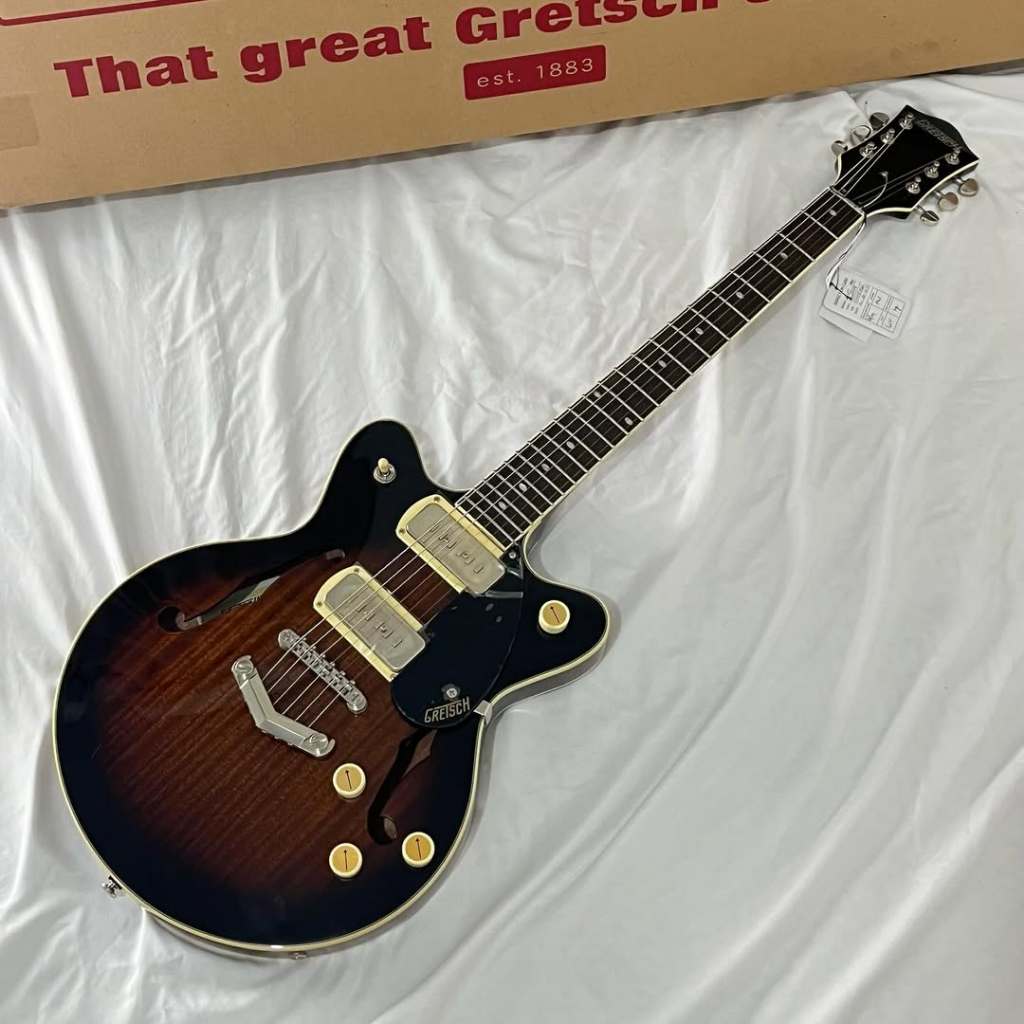 NOS Gretsch G2655-P90 Claret Burst Streamliner Center Block