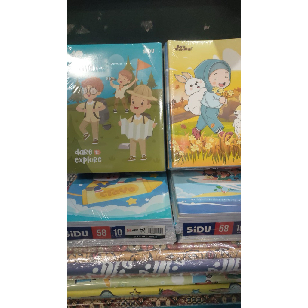 

Buku Tulis SIDU 58lembar