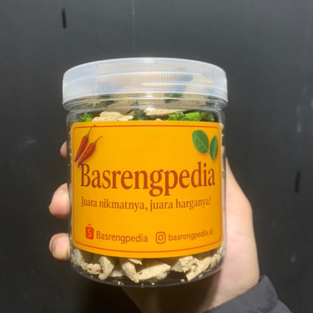 

Basreng viral gurih original daun jeruk toples 500ml - BASRENGPEDIA