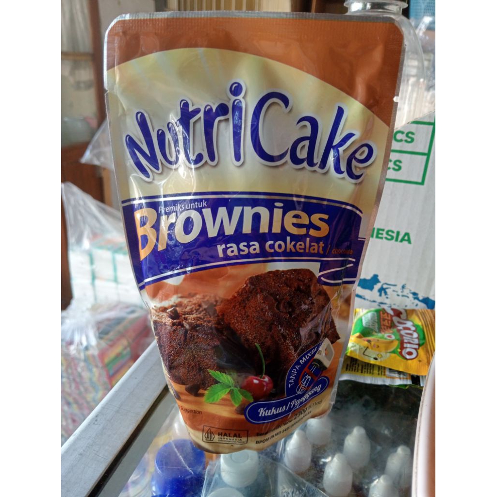

Nutricake Brownies Rasa coklat 230g