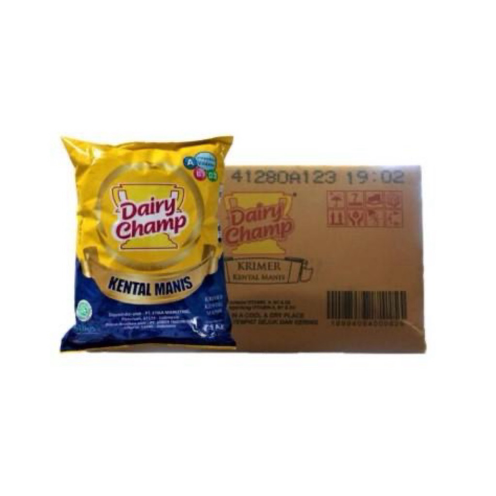 

Susu kental dairy champ 2.5 kg Dus