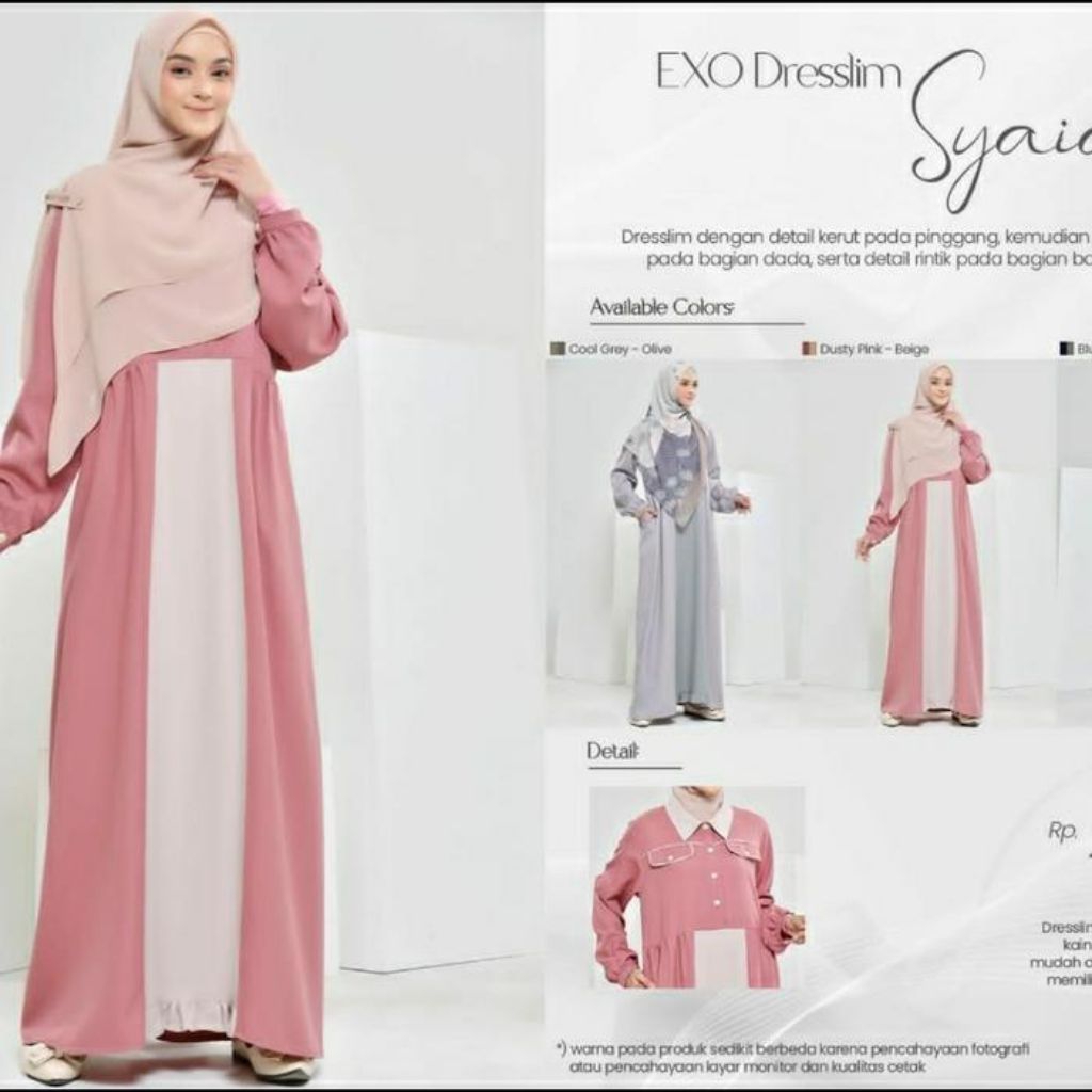 Rabbani EXO Dresslim Syaida