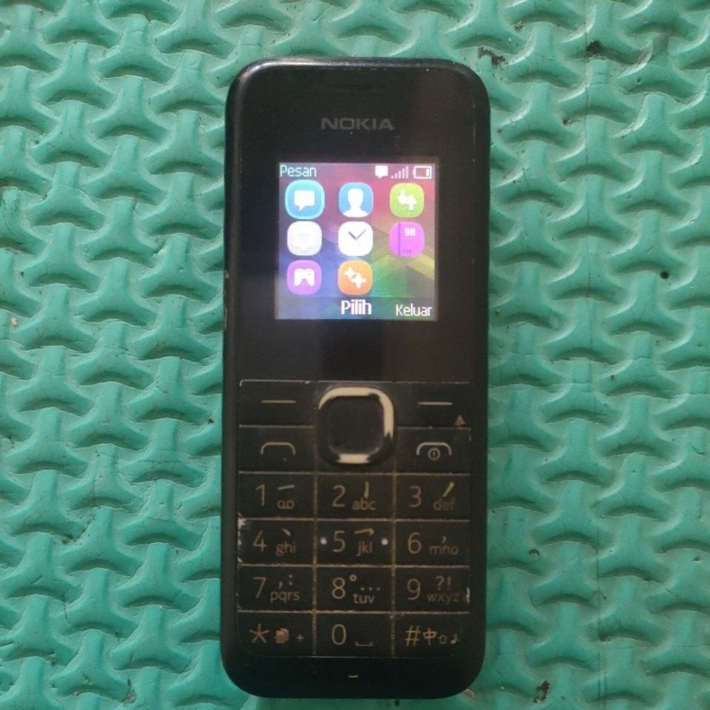 nokia 105 new single sim normal siap pakai