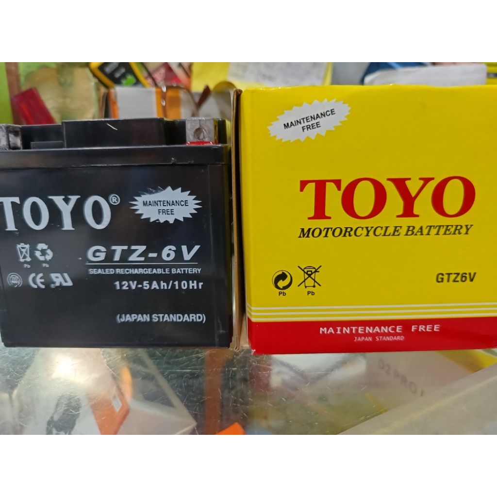 Aki Toyo GTZ6V