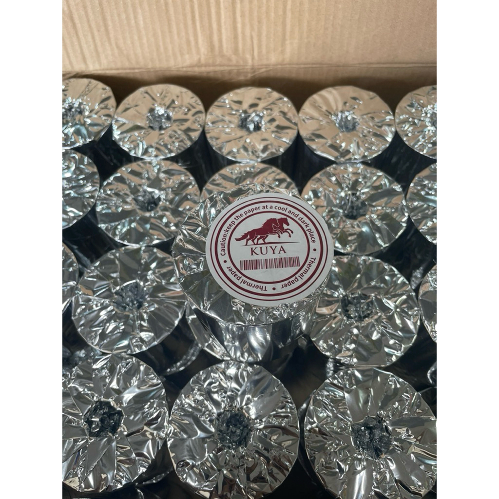 

Kertas Thermal Kuya / 80 x 80 TERMURAH TERLARIS ISI BANYAK