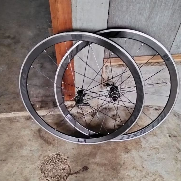 Wheelset Road Bike 700C Rujixu Cosmic Elite DTXT 8.0 40mm Aero Spokes Rim Brake