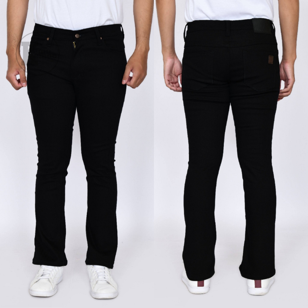 Celana Jeans Panjang Pria Cutbray BootCut / Celana Cutbray Pria