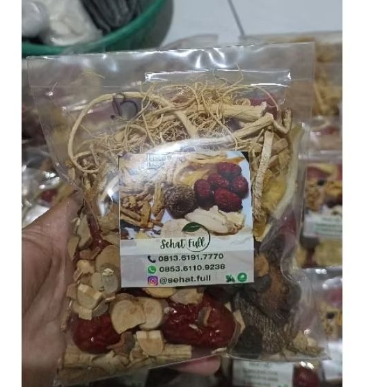 

CHINESE HERBAL JERUK AKAR GINSENG AYAM / BEBEK