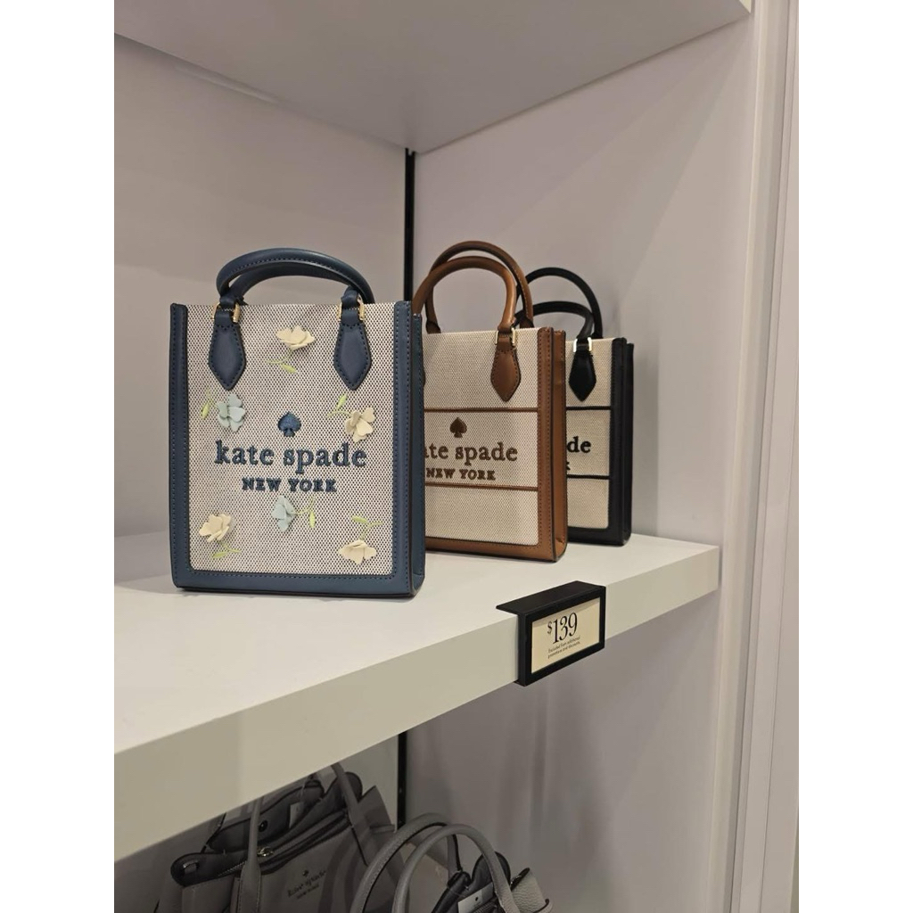 TAS MINI TOTE KS ELLIE MINI TOTE CANVAS BAG