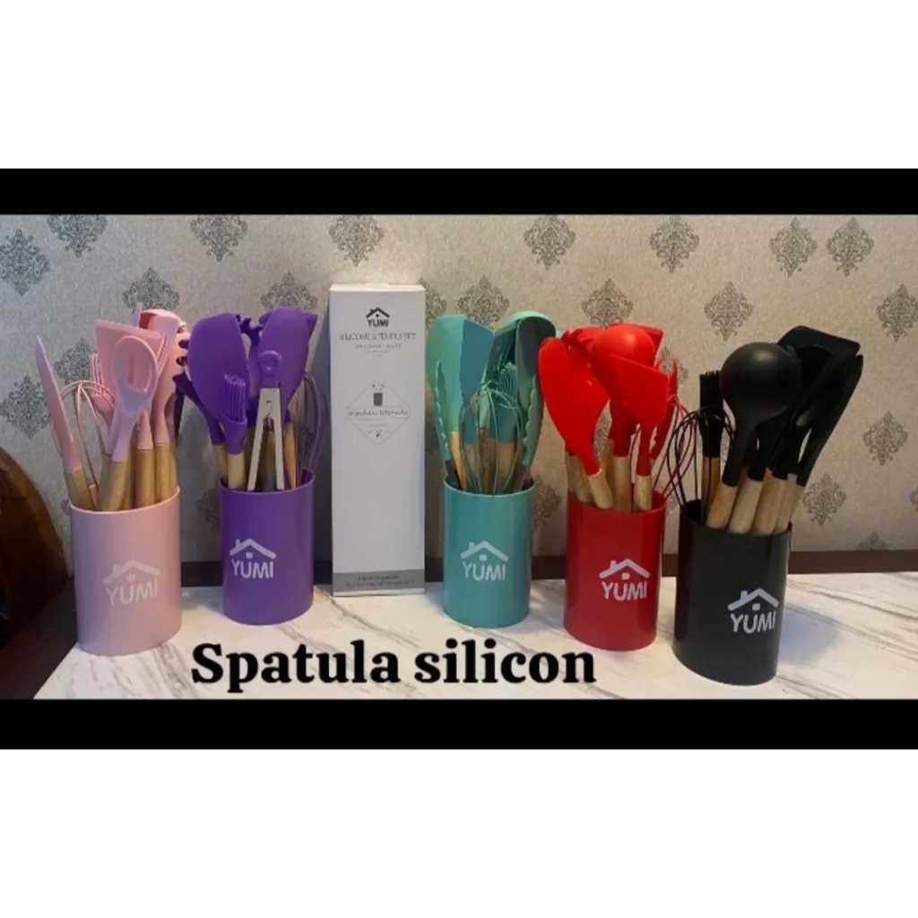 set spatula silicon