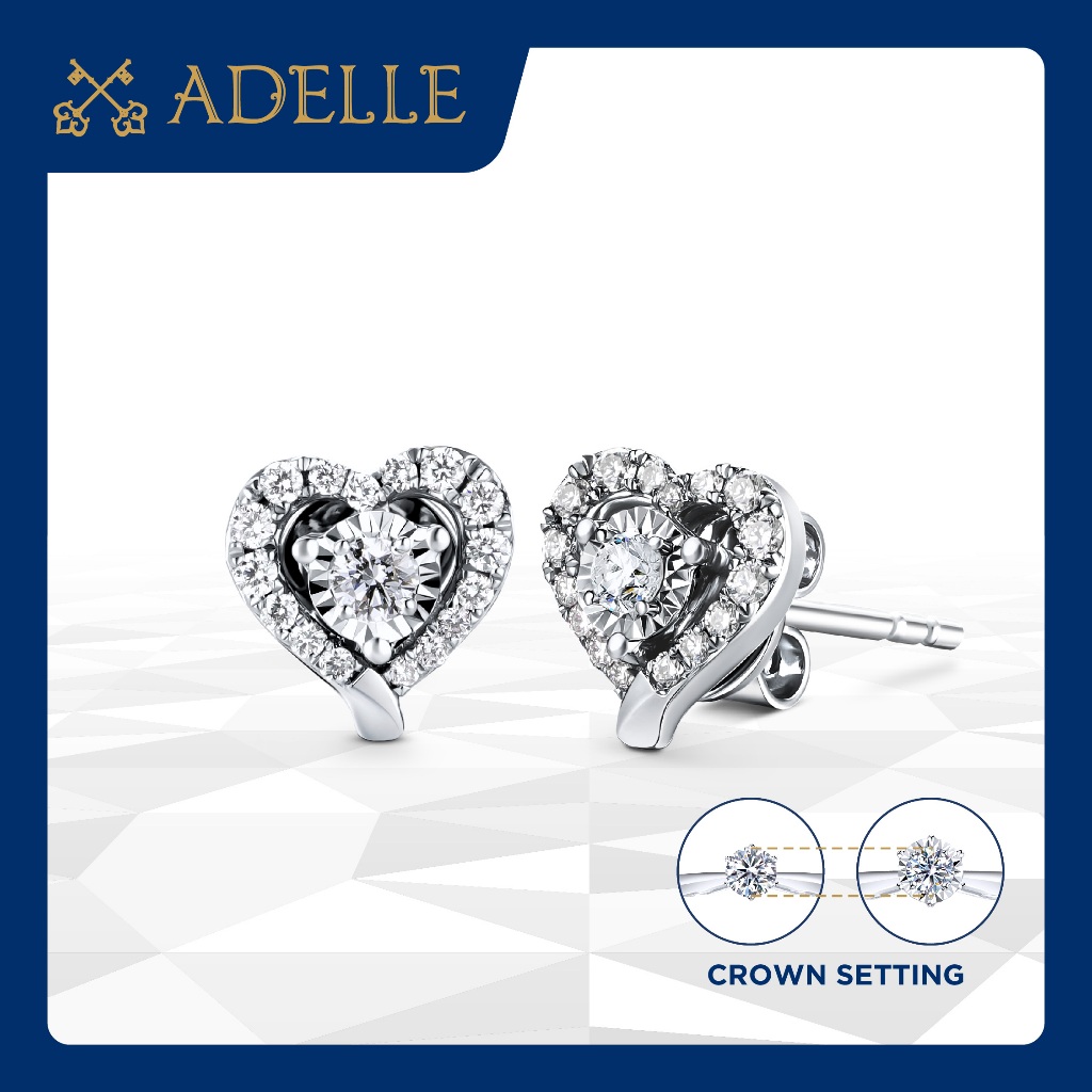 Adelle Jewellery - Harley Earrings - Anting Emas Berlian