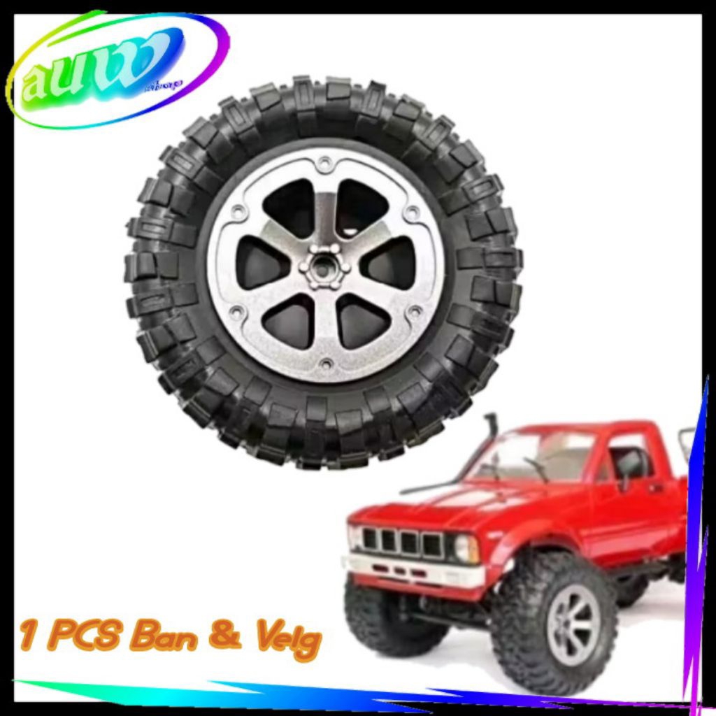1 PCS Upgrade Ban & velg RC Car Truck WPL B14 C24 C34 MN D90 MN99 MN82