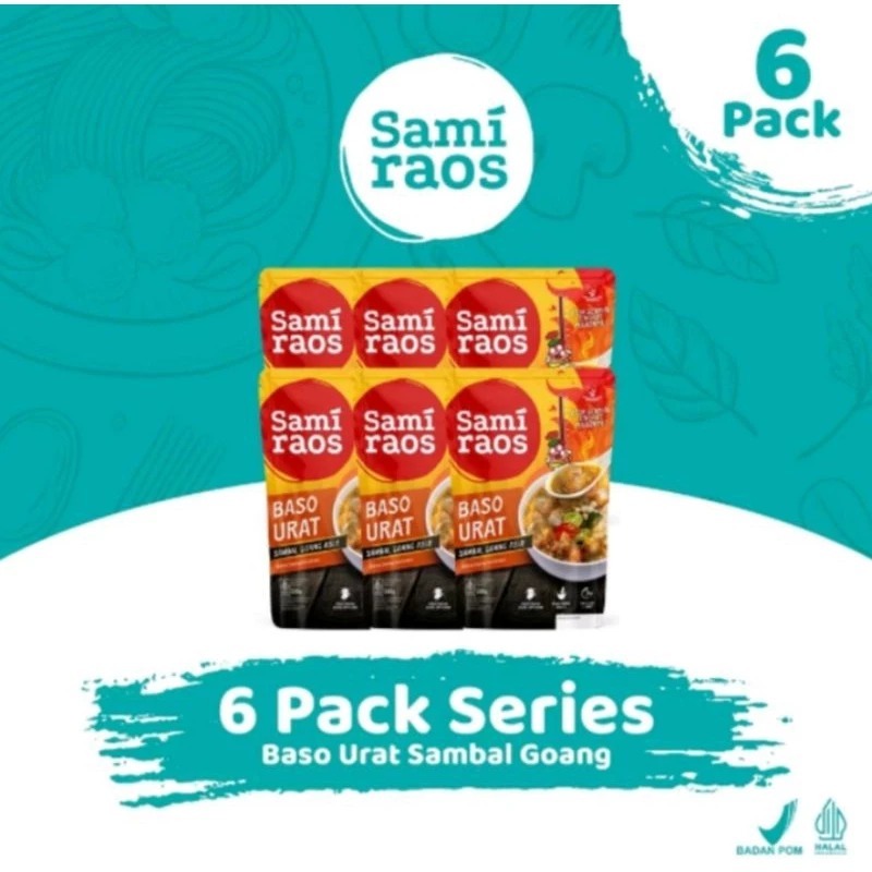 

SAMIRAOS_ Paket Bundling Baso Urat 6 pcs