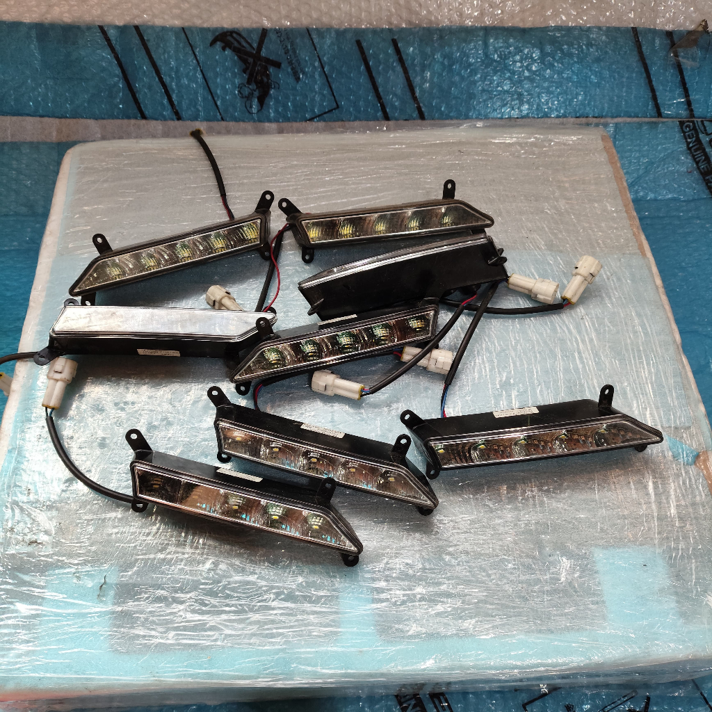 Lampu DRL Bemper Mobil Xenia Sporty 2016 2017 2018 Original Sepasang