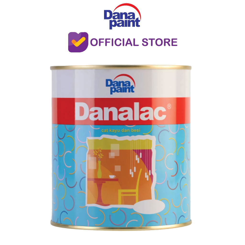 CAT MINYAK / CAT KAYU / CAT BESI DANALAC / DANA PAINT 1 KG