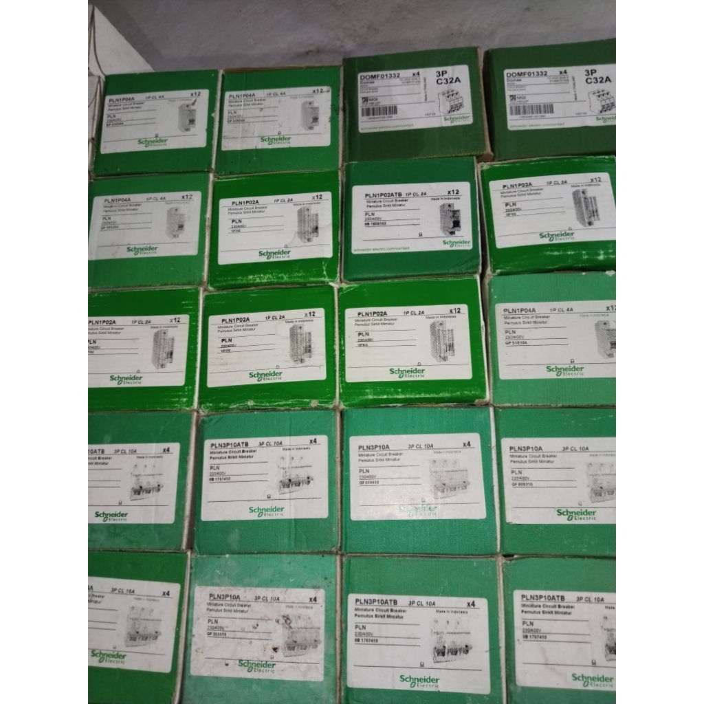 MCB SCHNEIDER PLN SNI BARU GREZ ORIGINAL
