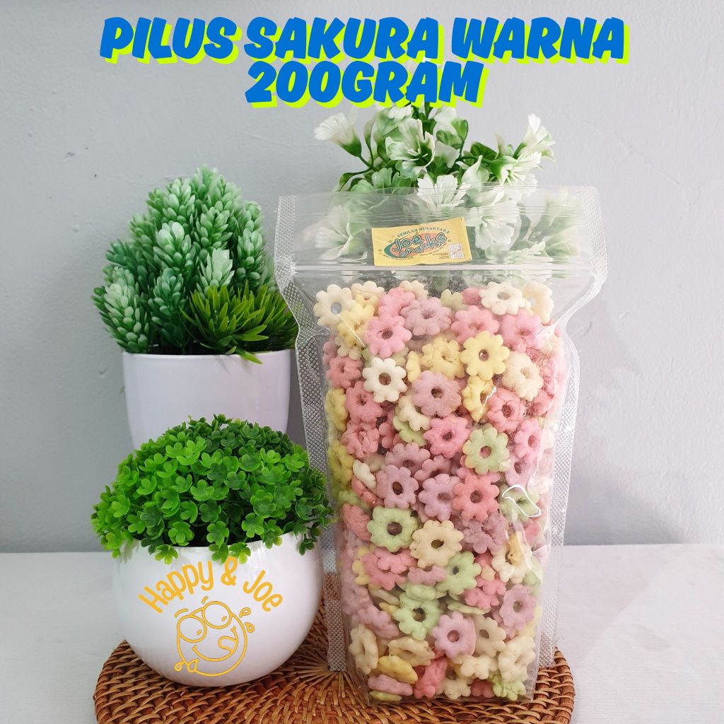 

Pilus Sakur Warna/Ajisan Warna 200gram