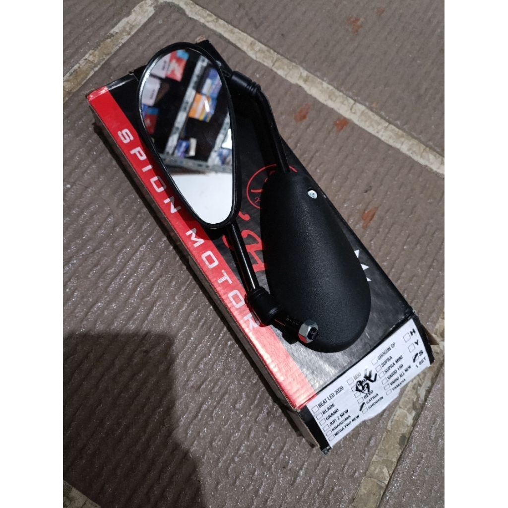 [SEPASANG] SPION SATRIA FU MERK YTH KACA SPION MOTOR FU SUZUKI