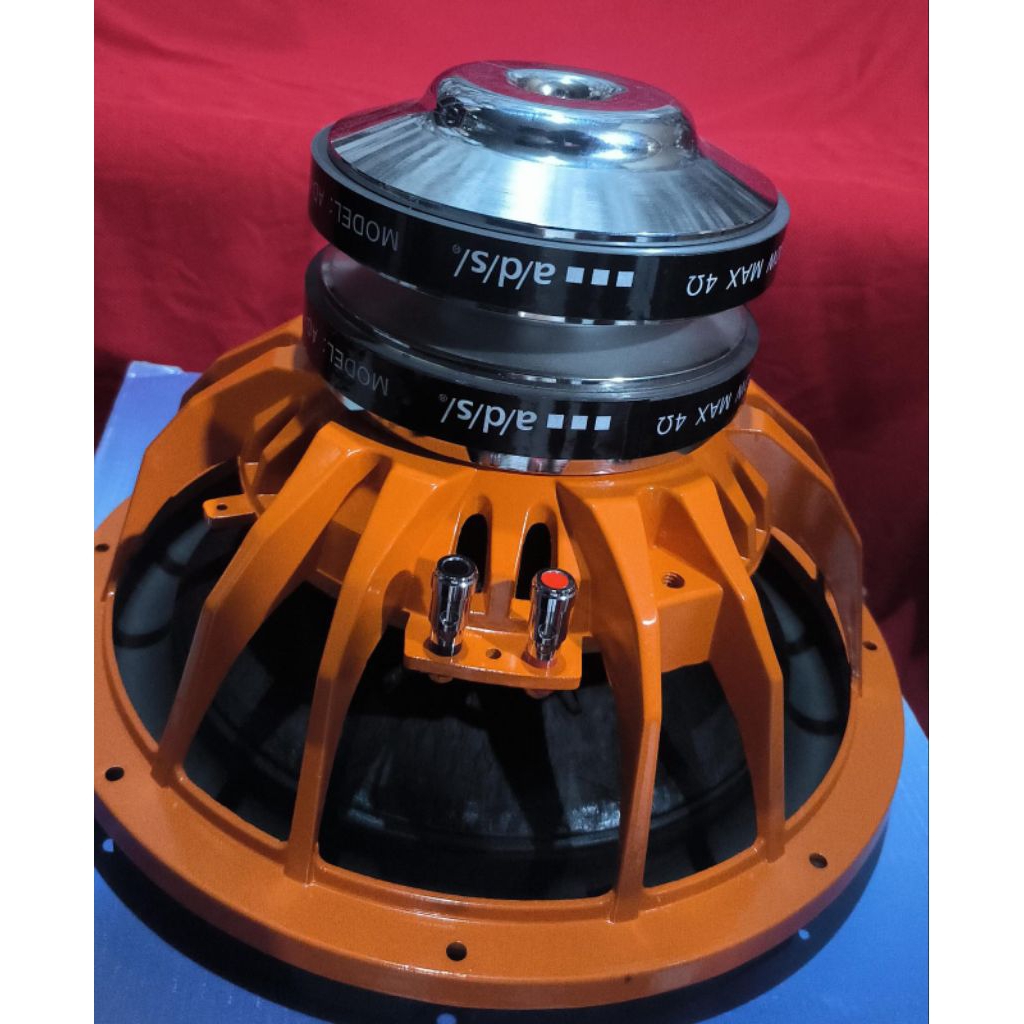 Subwoofer ADS AD-12-O double magnet/subwoofer AD-12-0 super Bass