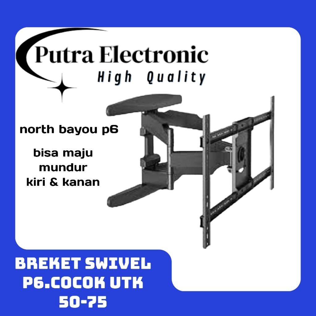 NORTH BAYOU P6 BREAKER SWIVEL 50-75 INCH