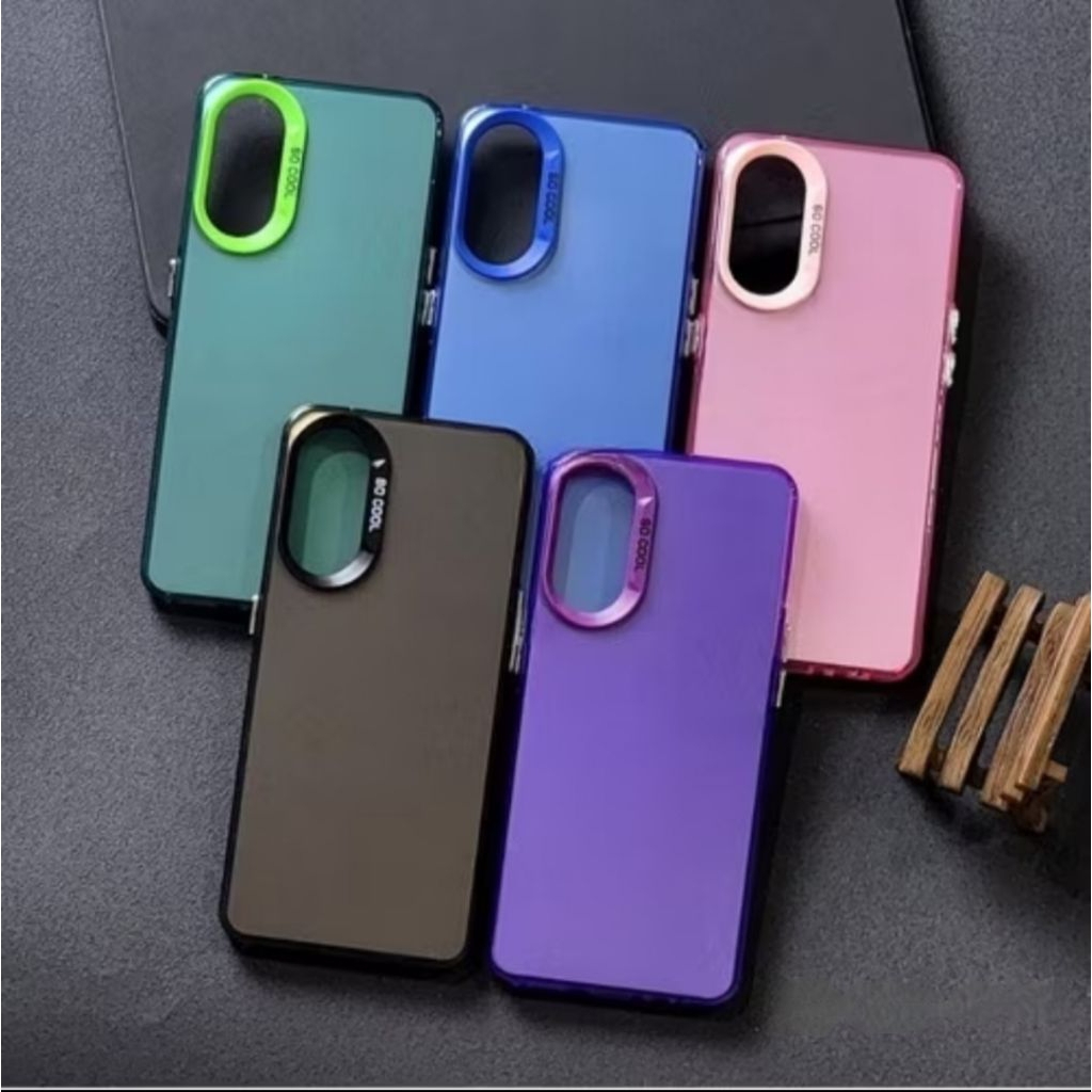 CASE IMD OPPO A58 A78 A98 A60 SLIKON IMD HOLOGRAM HARDCASE