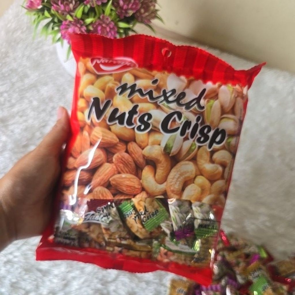

permen kacang mixed nut crisp naraya