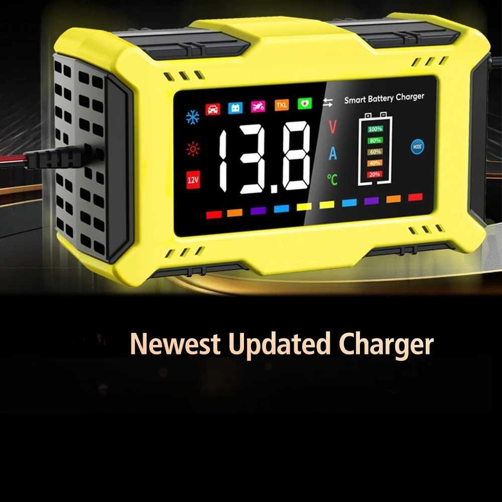 Charger Aki Mobil Motor Lithium Intelligent Charging
