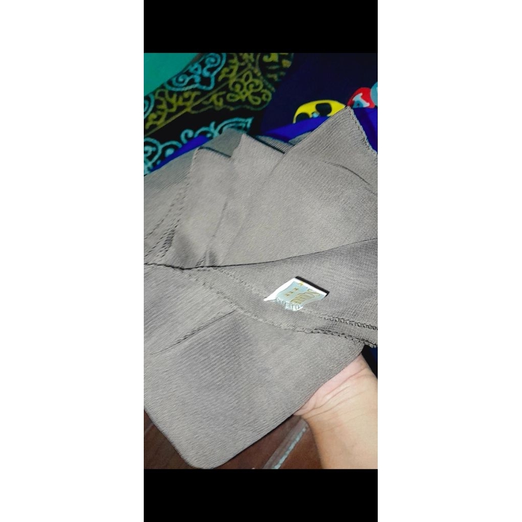 Hijab bella square dark grey