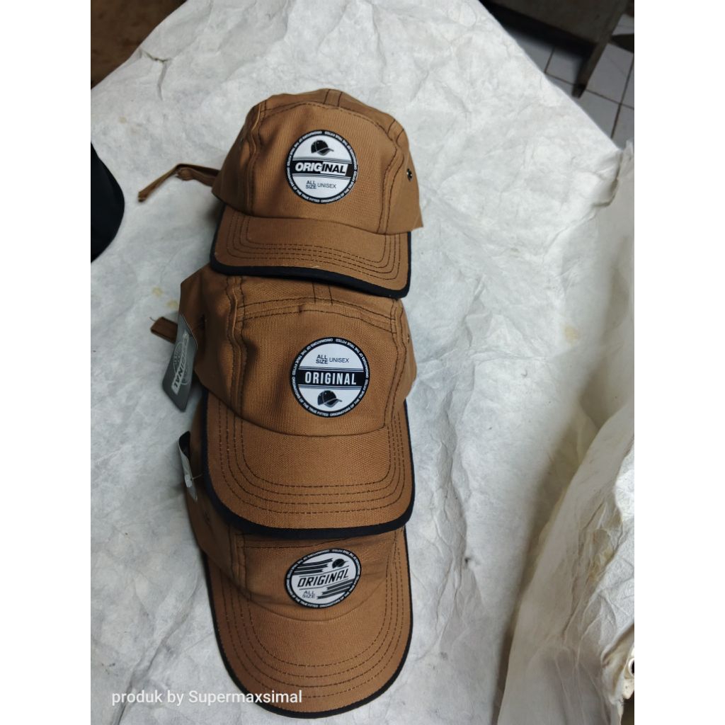 supermaxsimal Topi 5 panel Anak Topi polos Senapback topi Running topi sepeda Topi POLOS Topi Gowes 