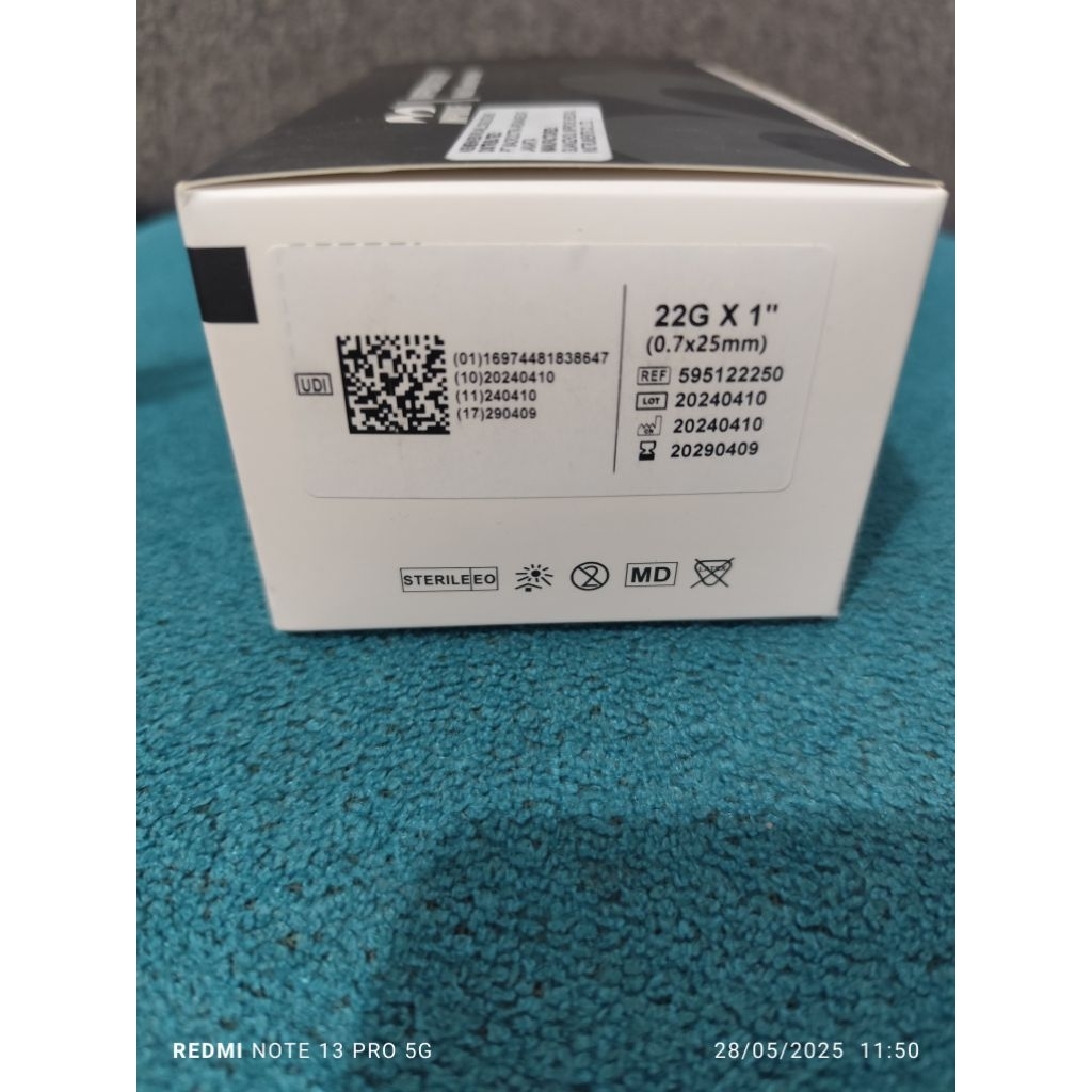 Eceran Per Pcs Needle Flashback 22G