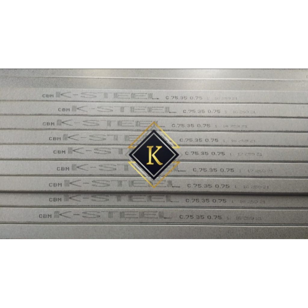 BAJA RINGAN CBM K STEEL KSTEEL 0.75 0,75 / C K STEEL KSTEEL C 75 C 75 0.75 0,75 / SETARA PRIMA INTI 