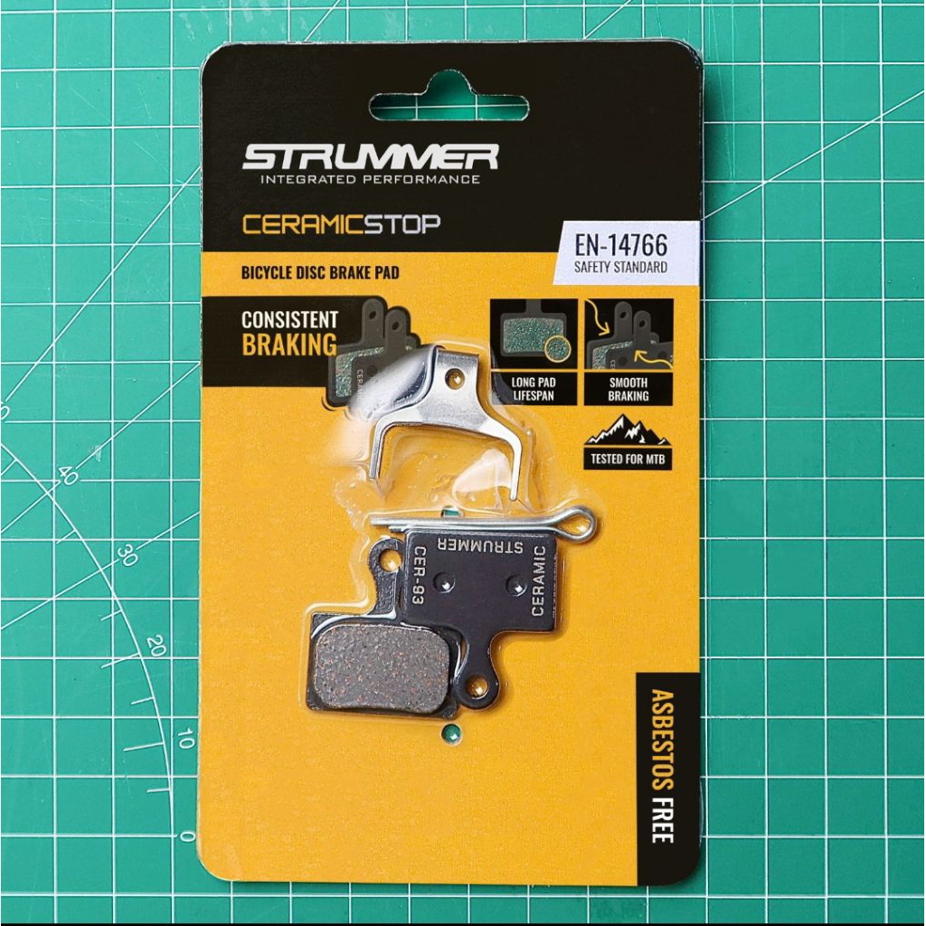 Brakepad Brake Pad Kampas Rem Strummer Sin93 CER93 Sintered Sin 93 CER 93
