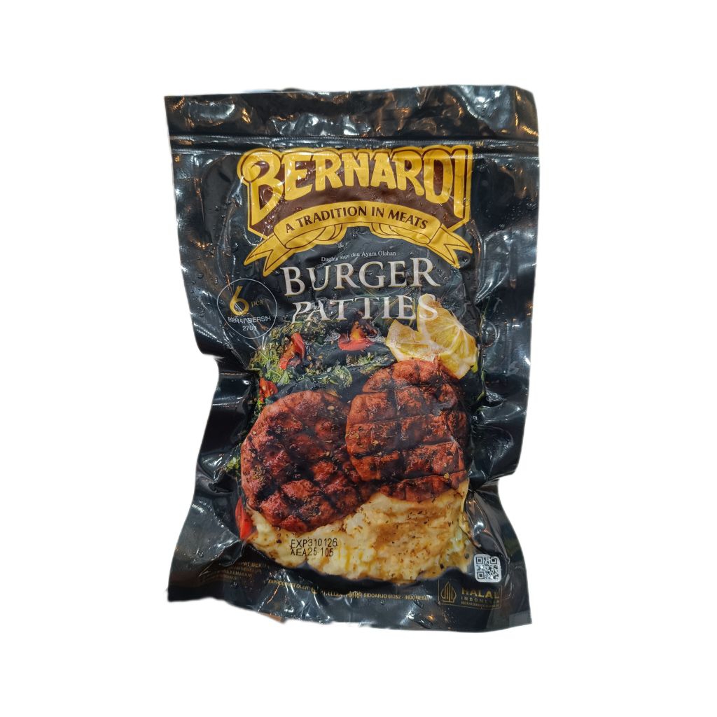 

Bernardi Burger Patties Sapi