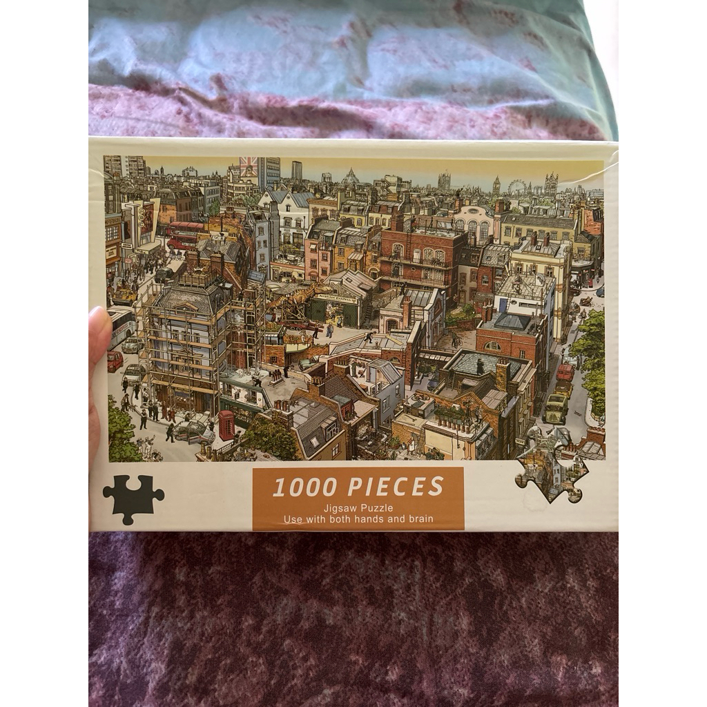 jigsaw puzzle 1000pcs preloved