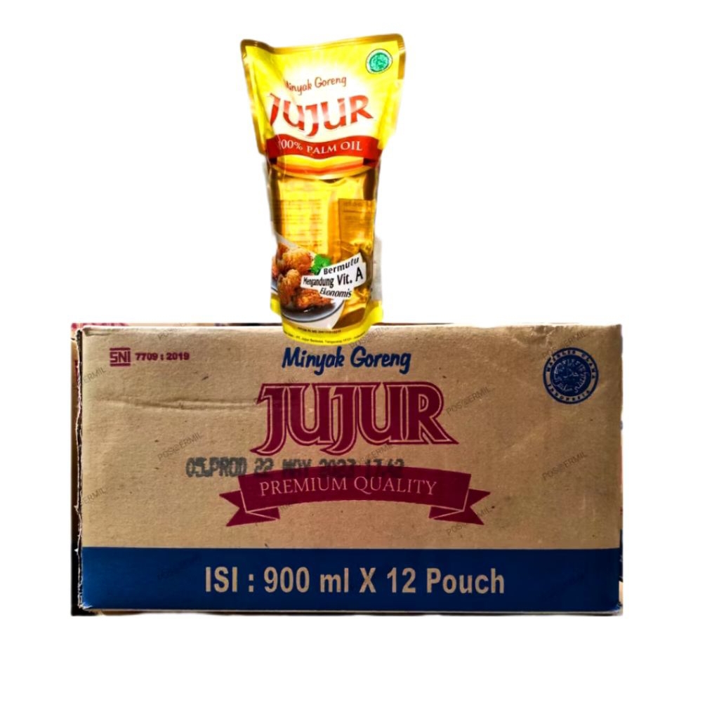 

Jujur Minyak Goreng Pouch 900ml (1 dus/12 pcs)