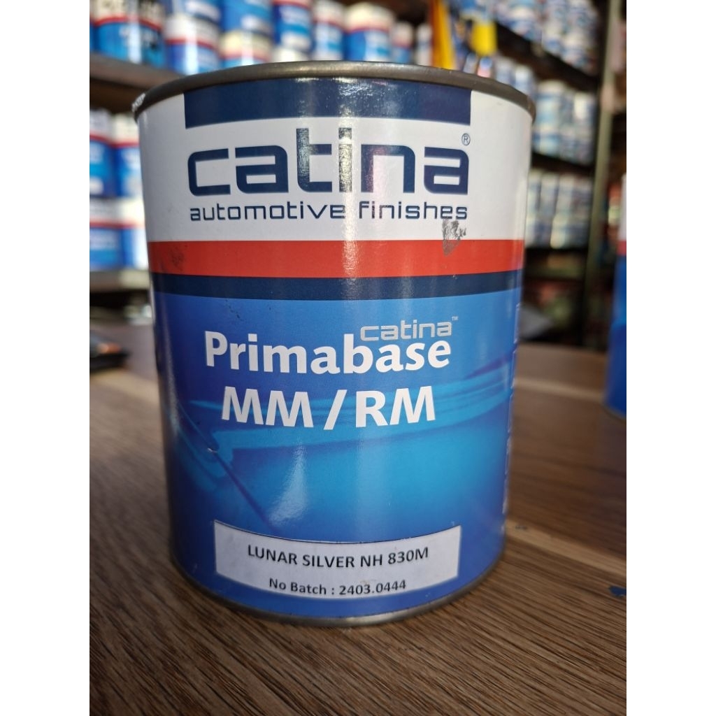 cat PU CATINA lunar silver NH830M warna original mobil honda 1L