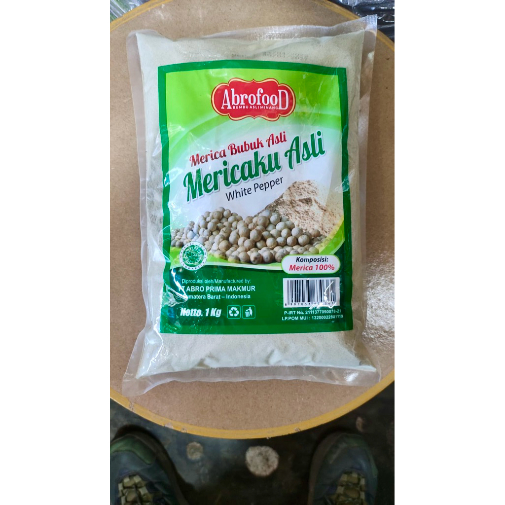 

Merica Putih Bubuk AbroFood