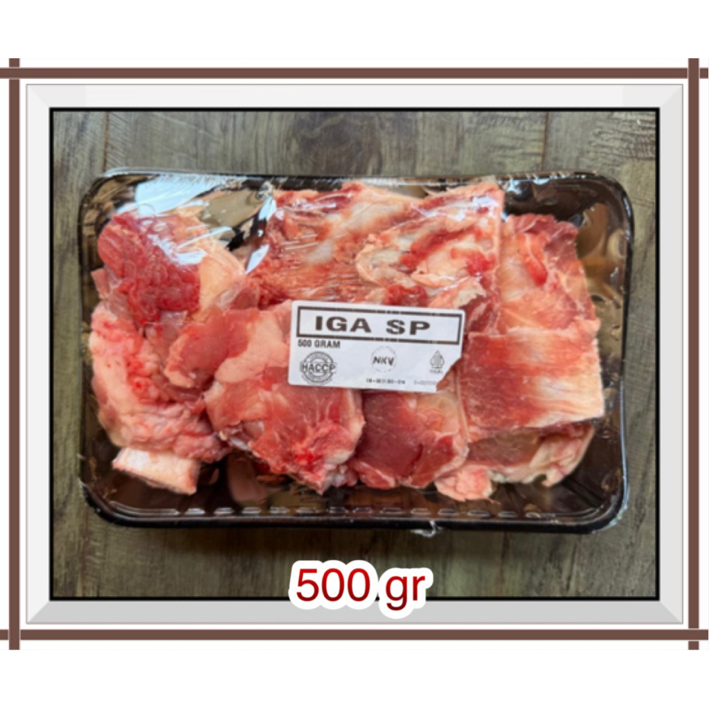 

Tulang iga Sapi- Tulang Sop - Iga Sop Spesial / Tebal / Super 500 gr
