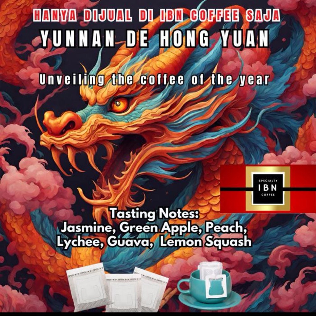 

Kopi arabica Yunnan De Hong Yuan Yi Yuan - IBN coffee